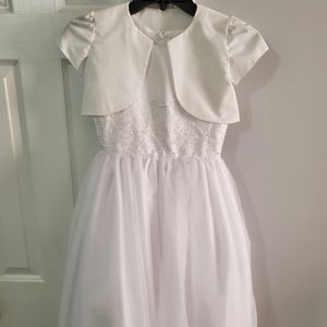 White Ball Gown